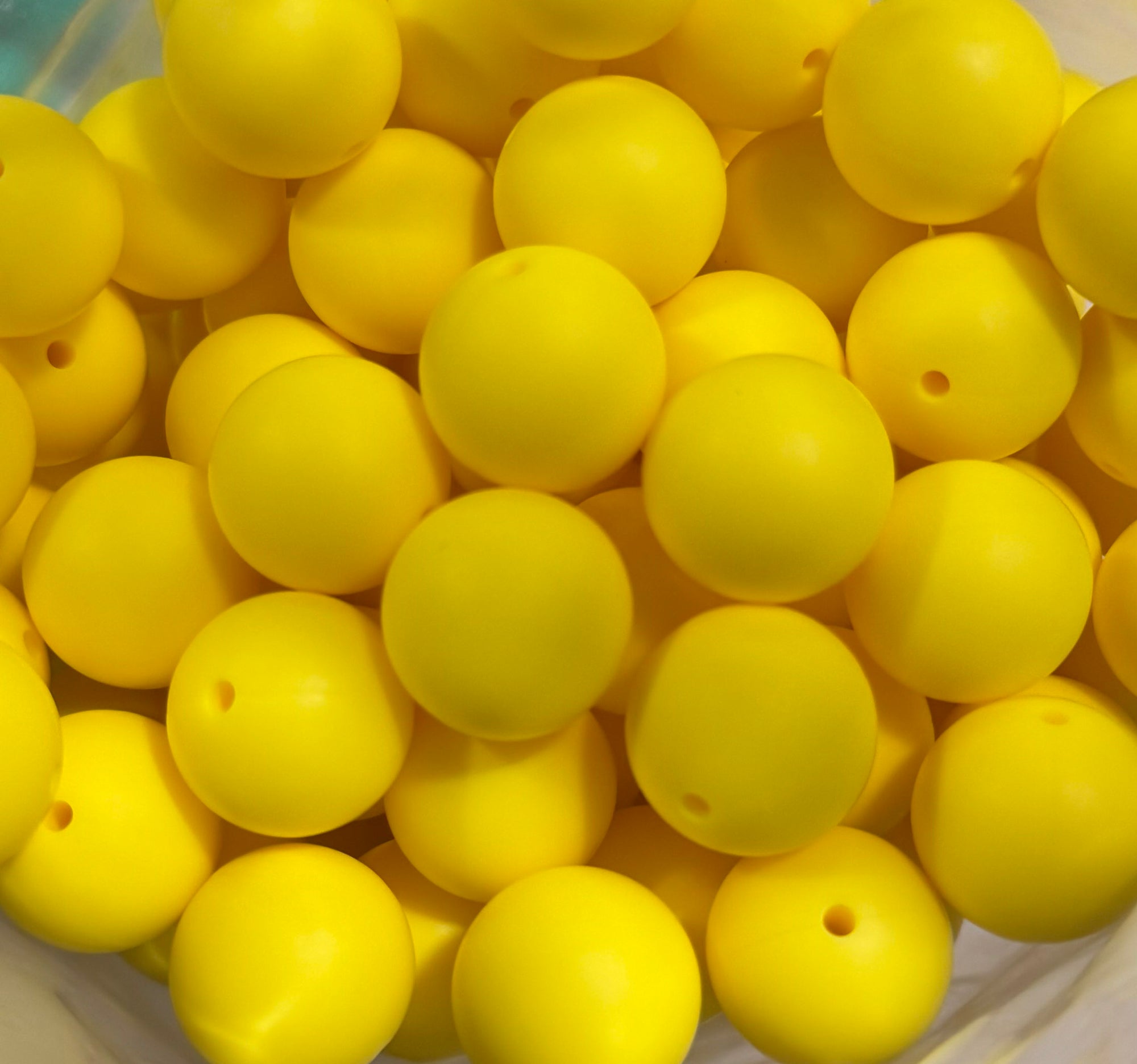 Yellow 19mm Bead [Single]