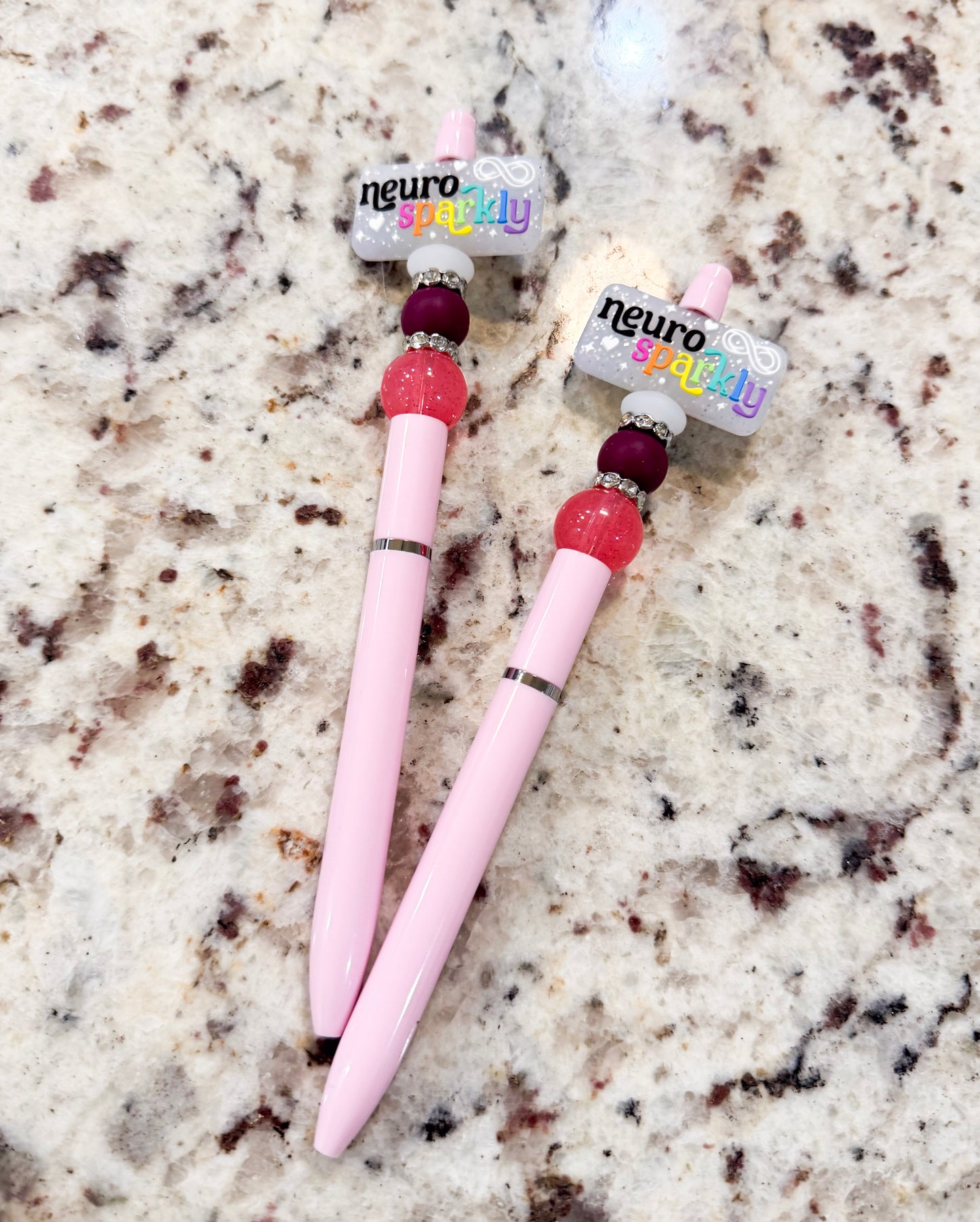 Neuro Sparkly Pink Skinny Pen