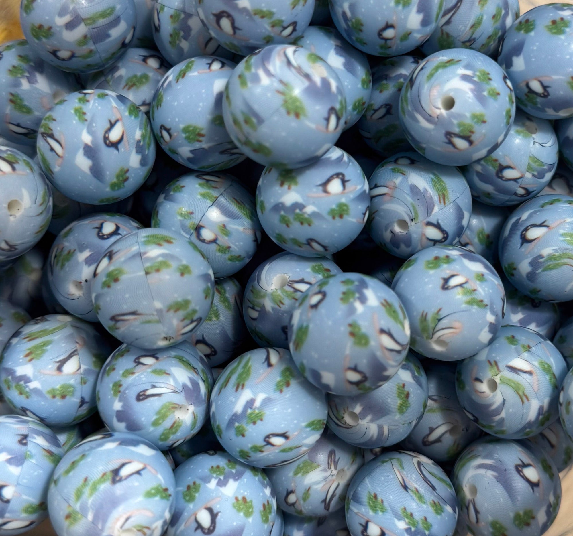 Penguin 19mm Bead [Single]