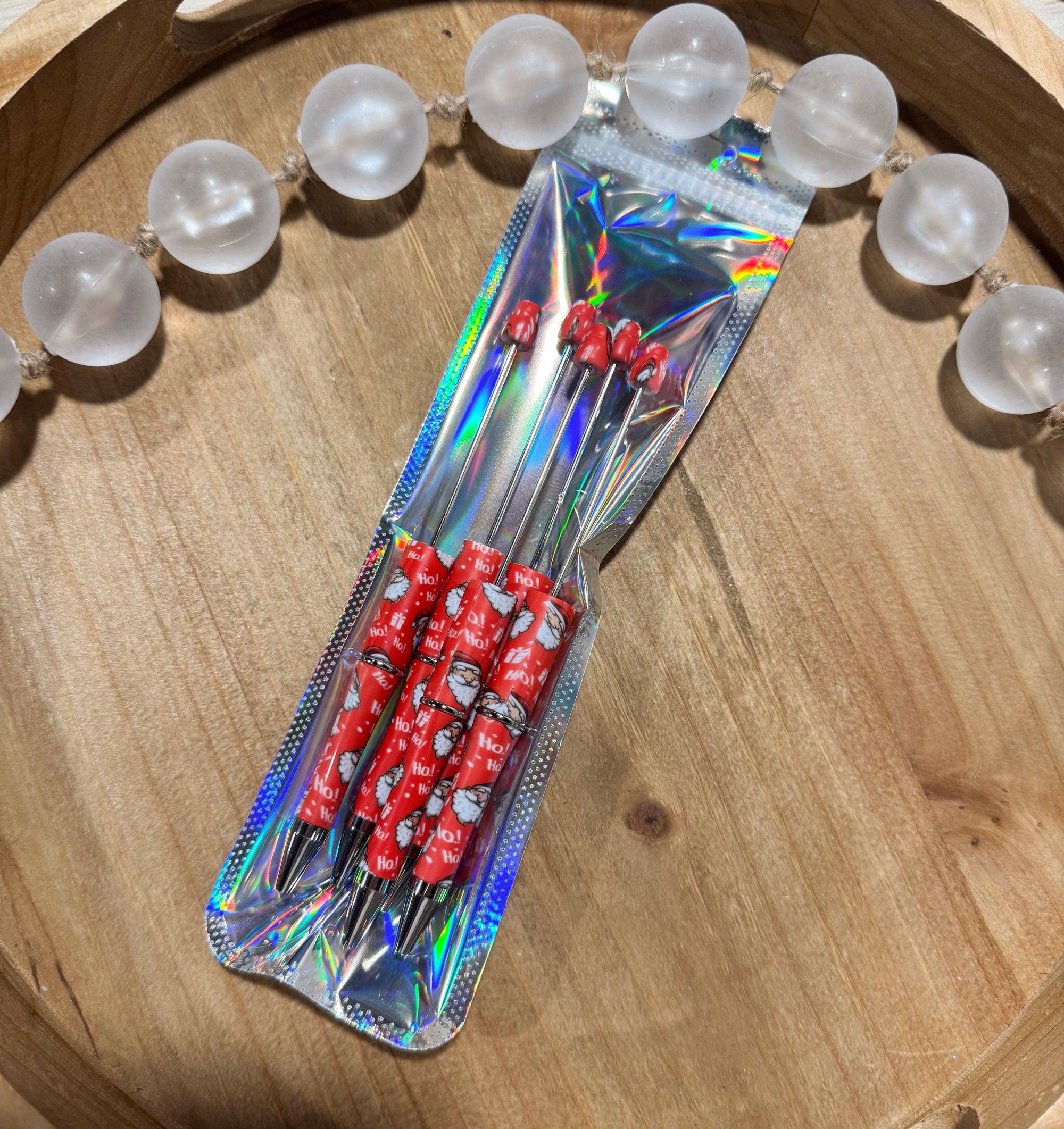 Red Ho Ho Ho Refillable Pens [5 ct]