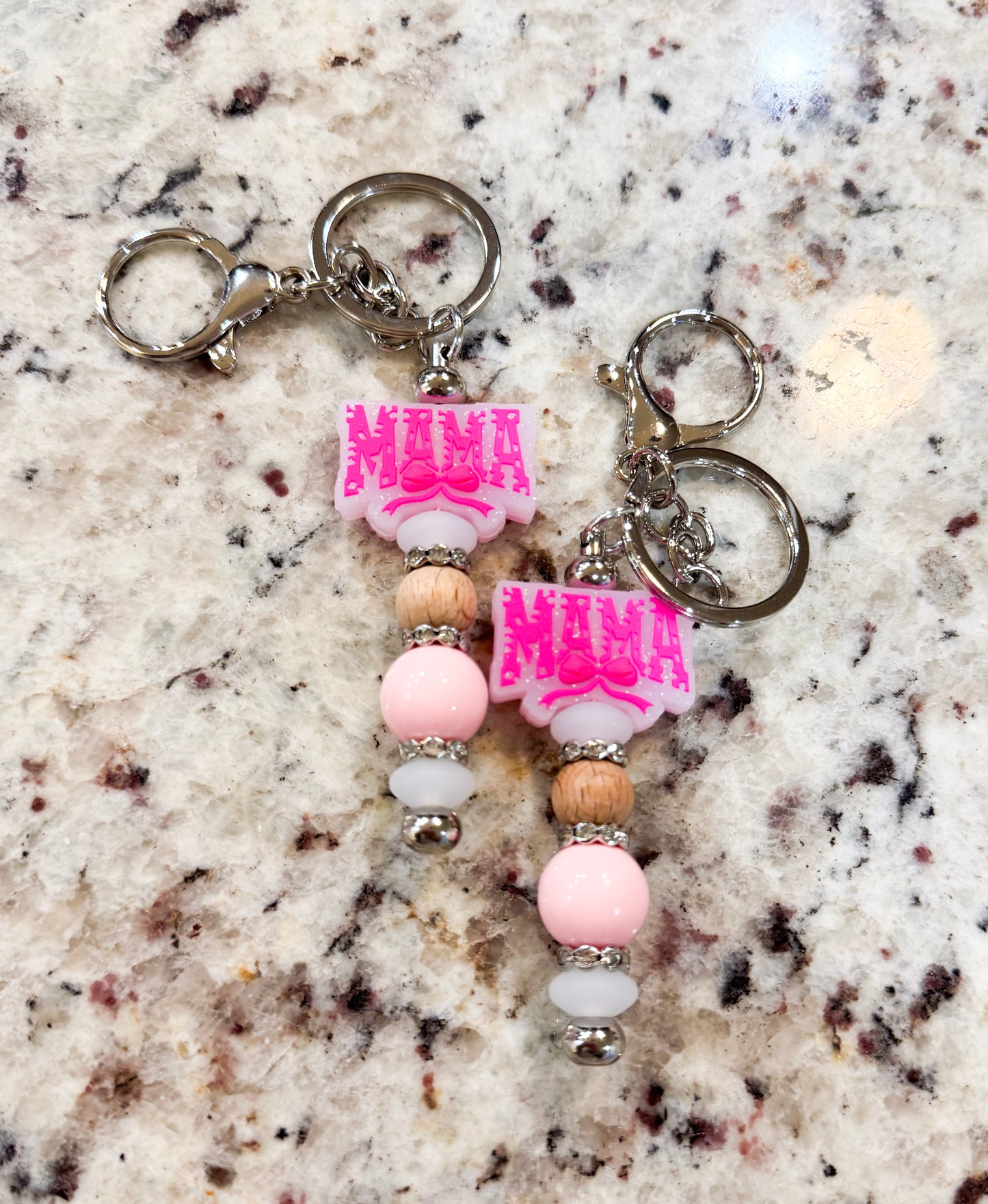 Pink Mama Bar Keychain