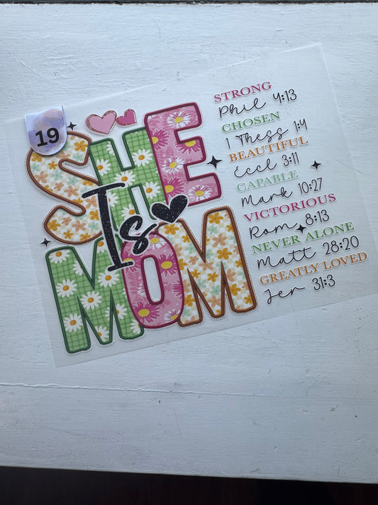 She is Mom [19]