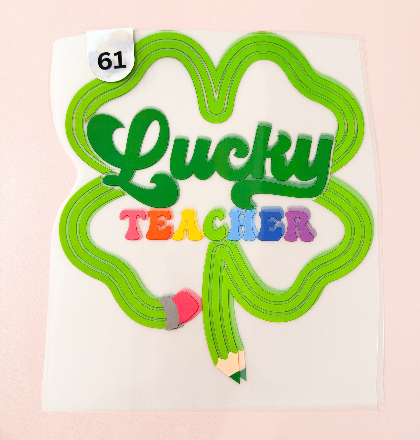 Lucky Teacher Pencil [61]