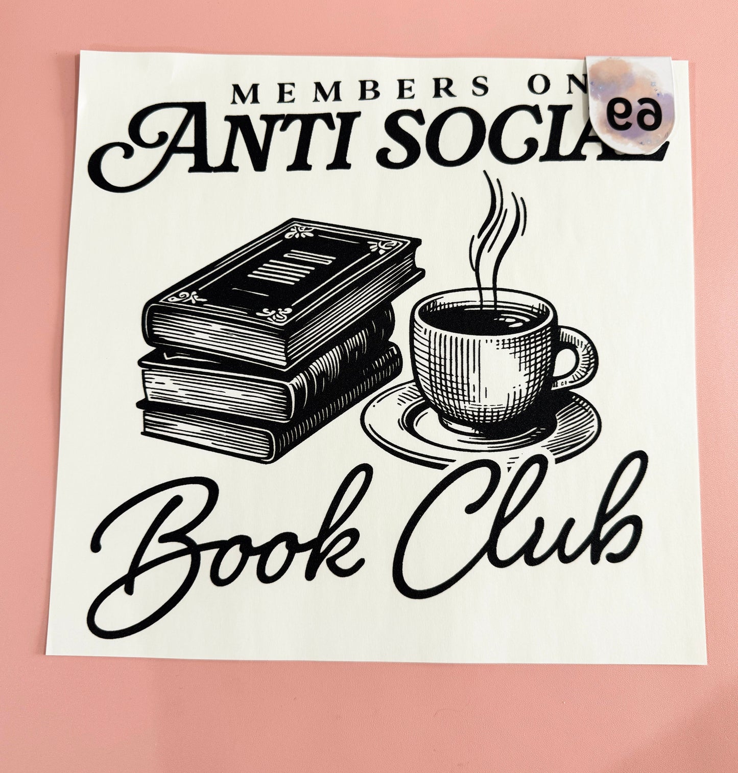 Members Only Antisocial Book Club [69]