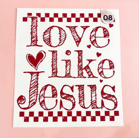 Love Like Jesus (Red) [80]