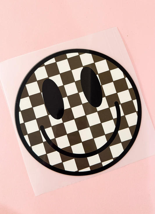 Checkered Face Toddler/Youth Print