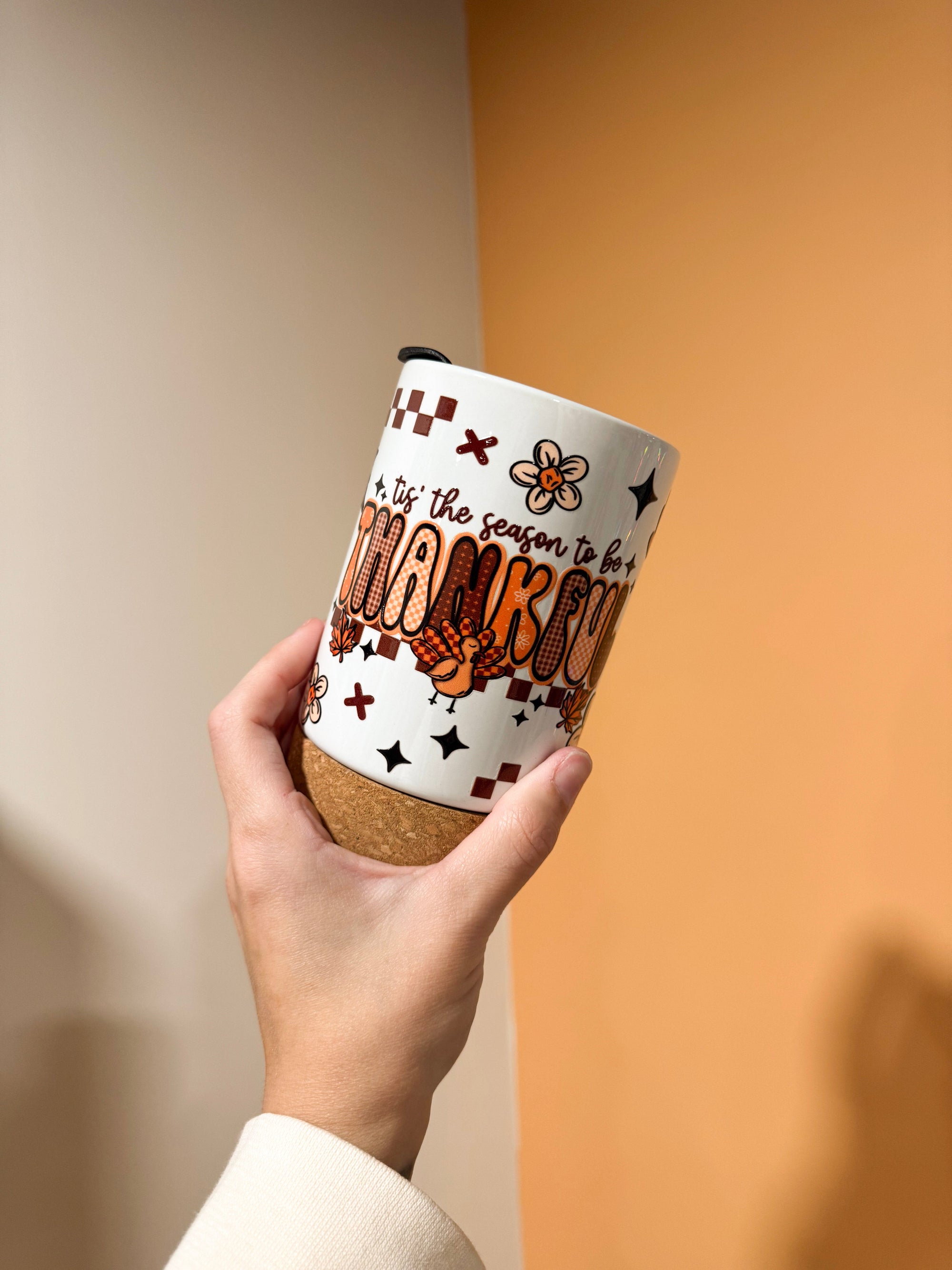 Tis the Season to be Thankful White Mug