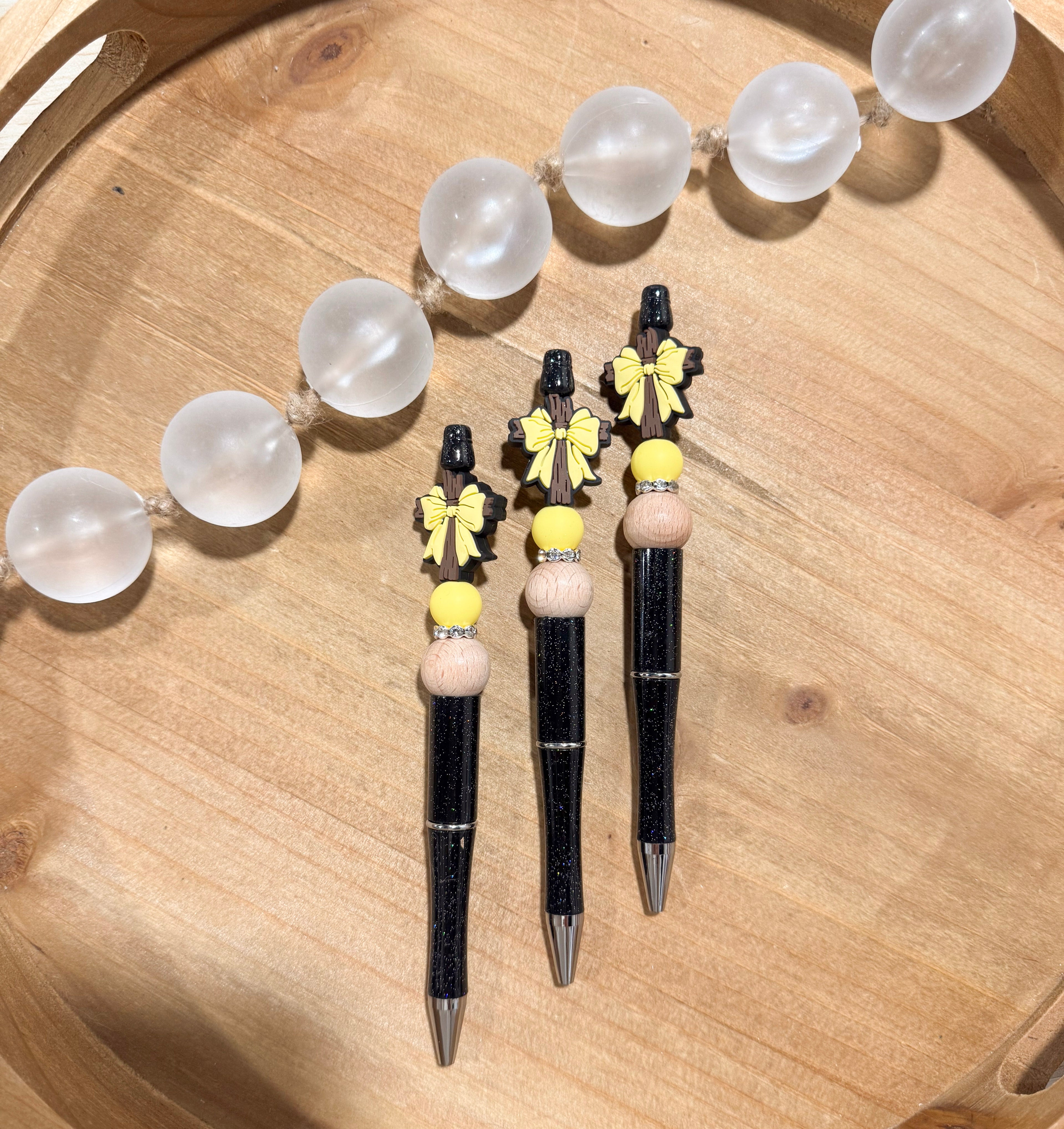 Yellow Bow Cross Refillable Pen