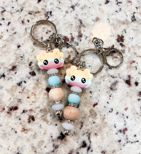 Axolotl Bar Keychain