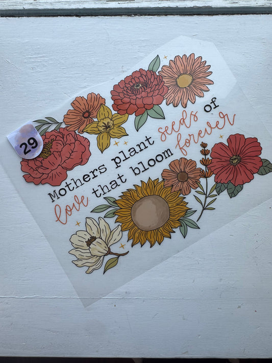 Mothers Plant Seeds of Love [29]
