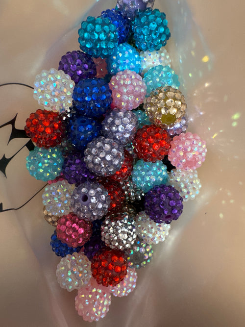 16mm Rhinestone Mix (100 ct)