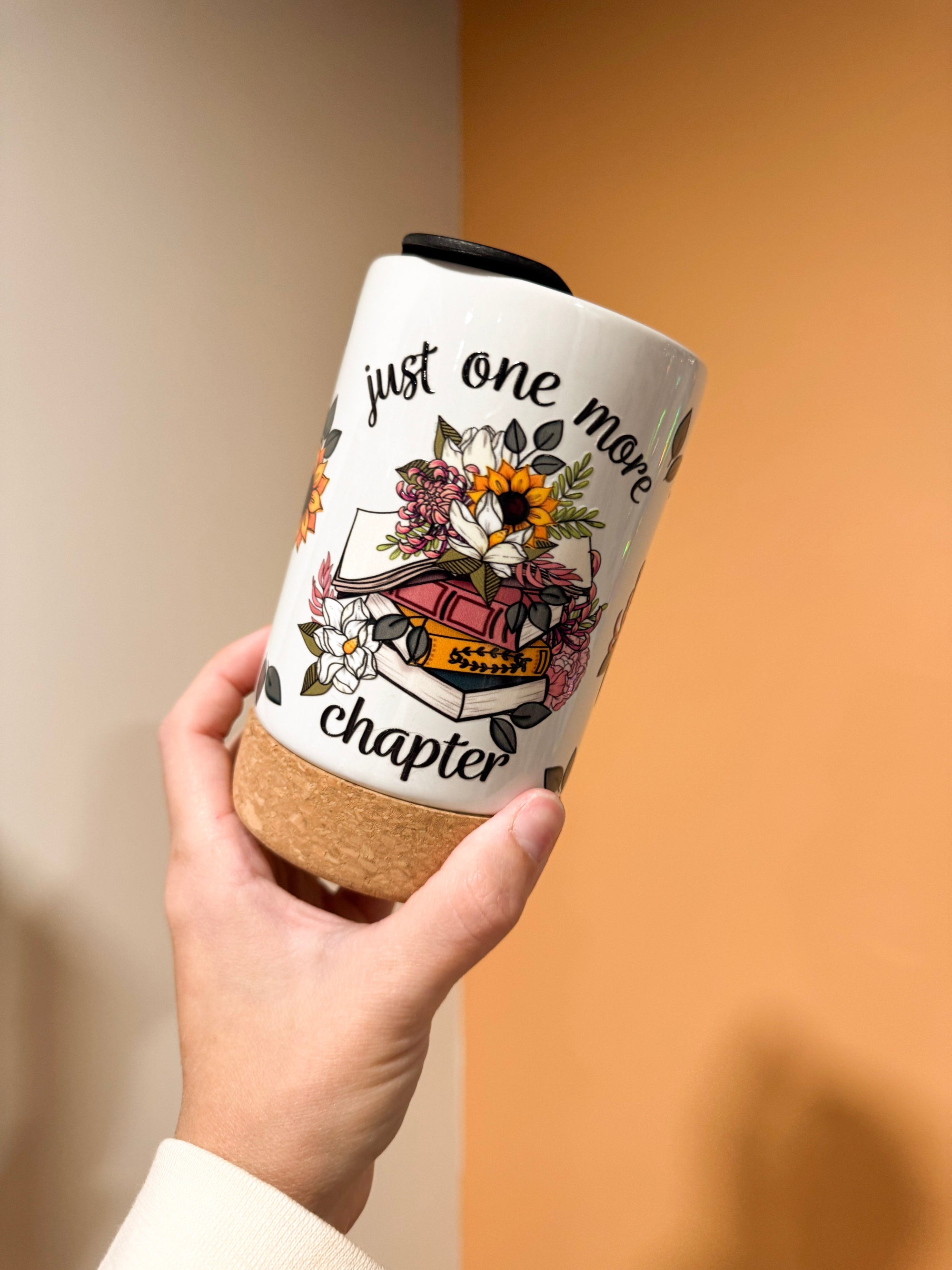 Just One More Chapter White Mug
