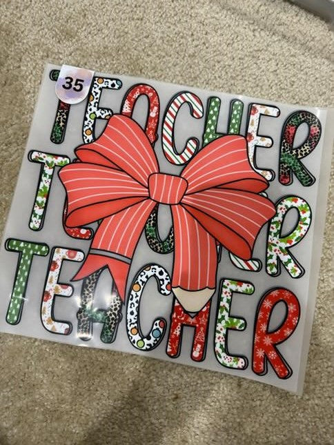 Teacher Teacher Teacher Bow [35]