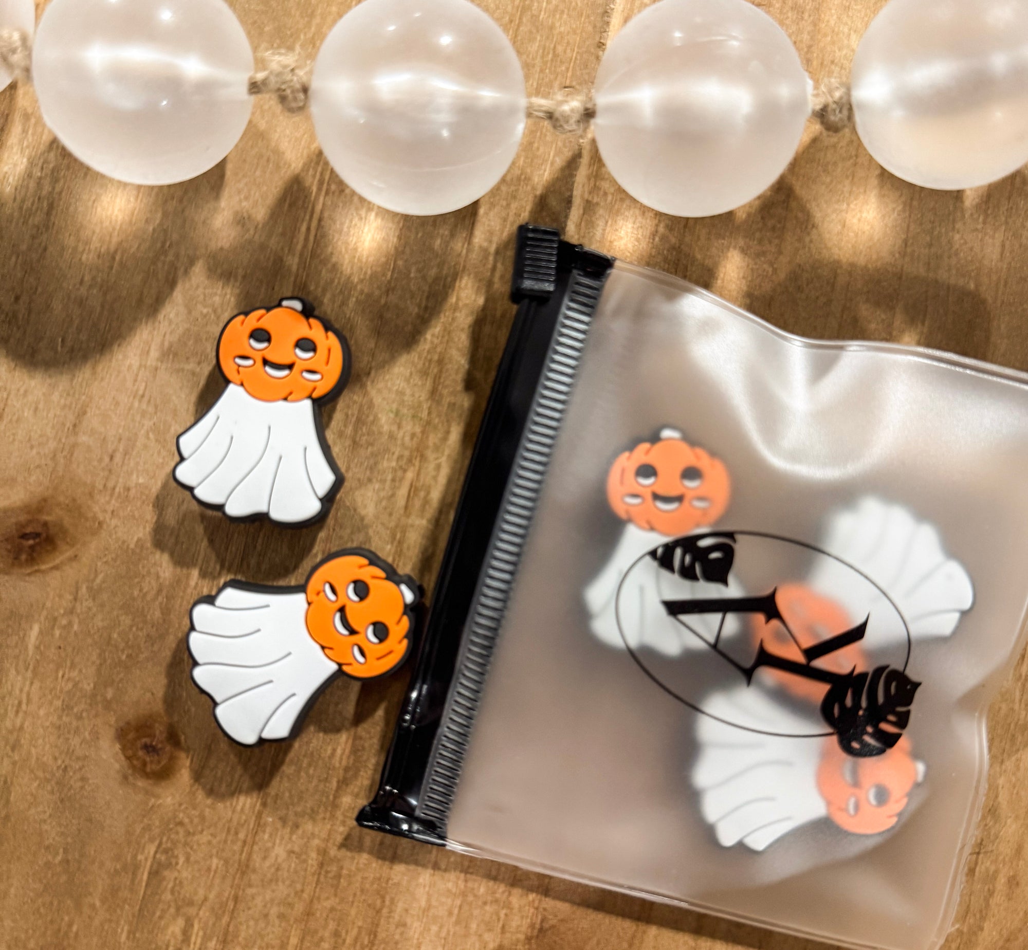 Pumpkin Head Ghost Focals (5 ct)
