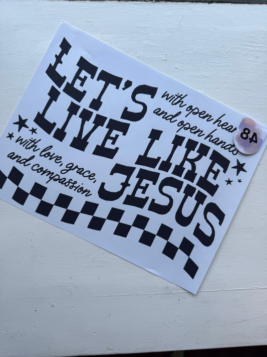 Let's Live Like Jesus [48]