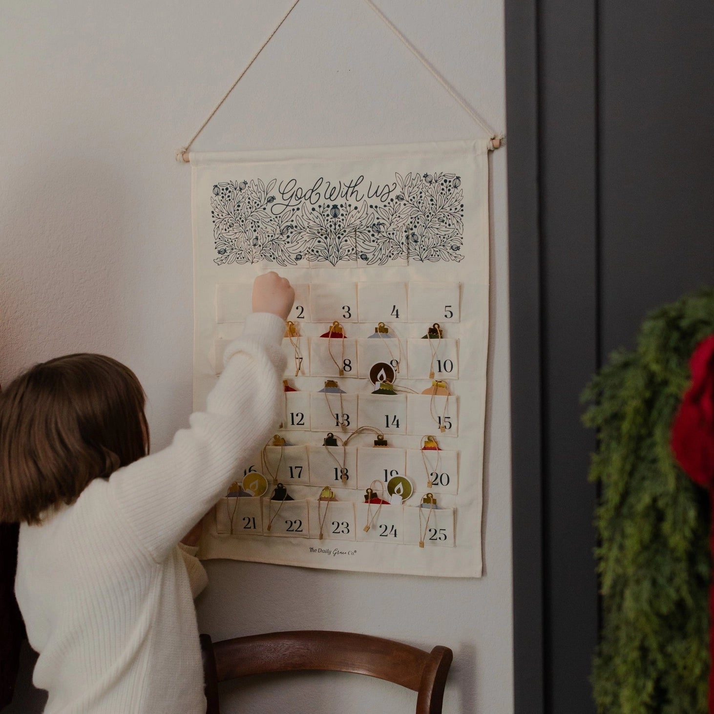 Daily Grace Co. 2025 Advent Wall Calendar