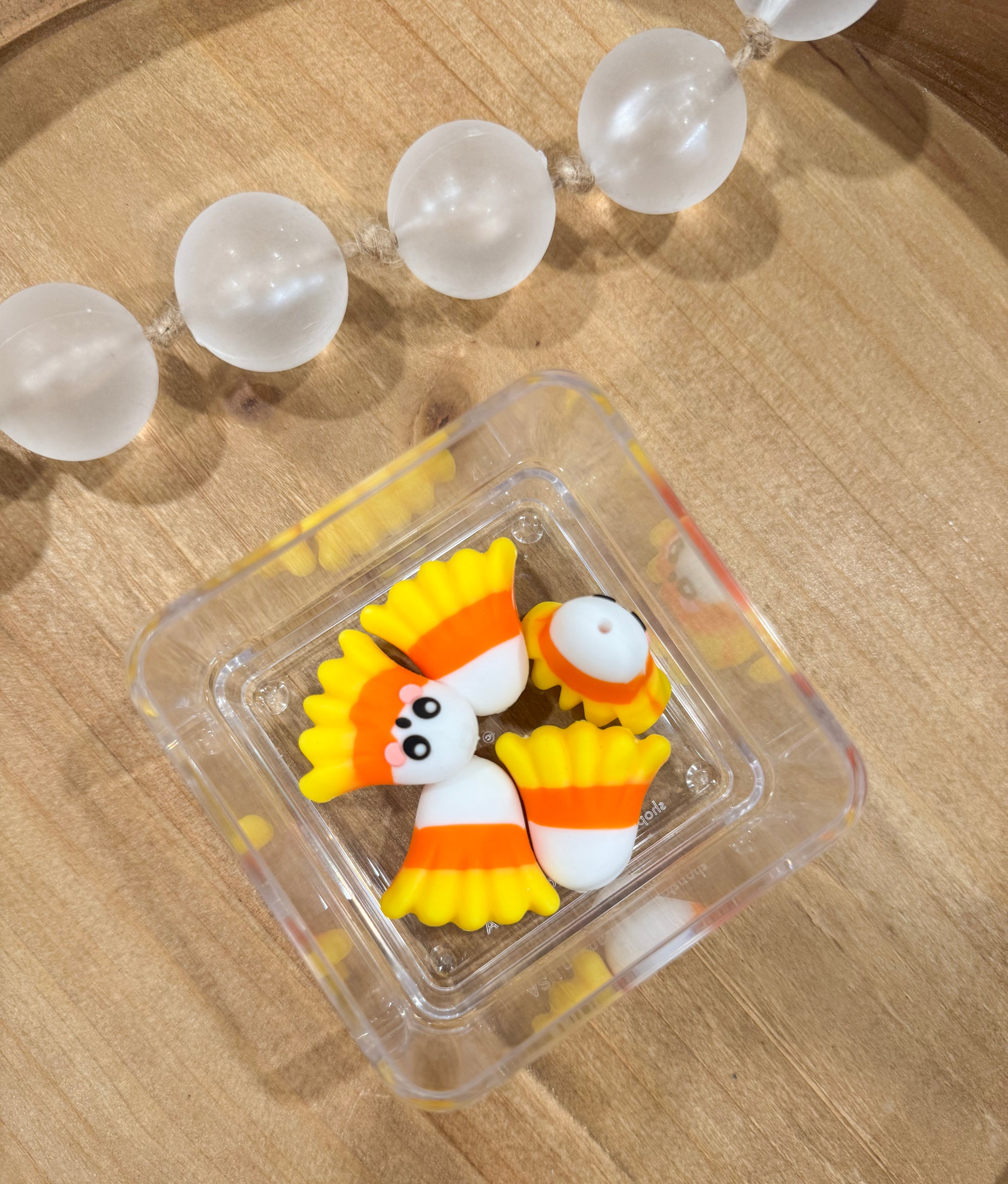 Candy Corn Ghost Focals (5 ct)