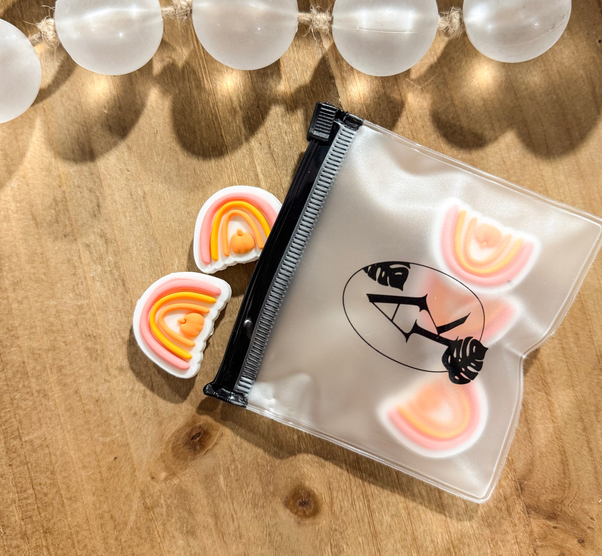 Pumpkin Rainbow Focals (5 ct)