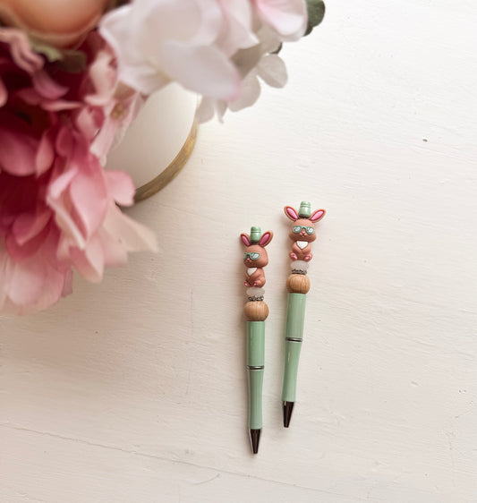 Cool Bunny Mint Refillable Pen - FINAL SALE