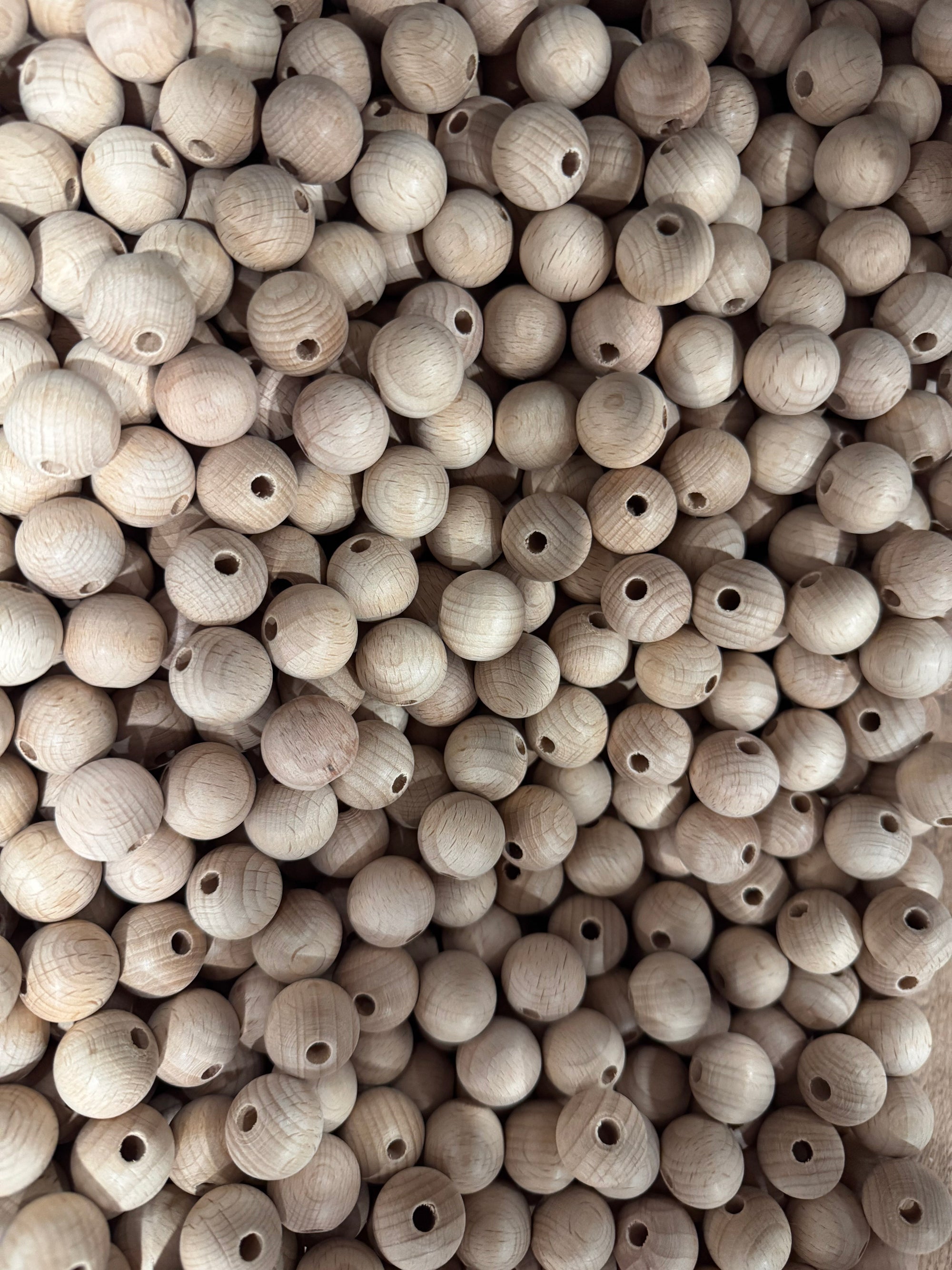 Wood 19mm Bead [Single]