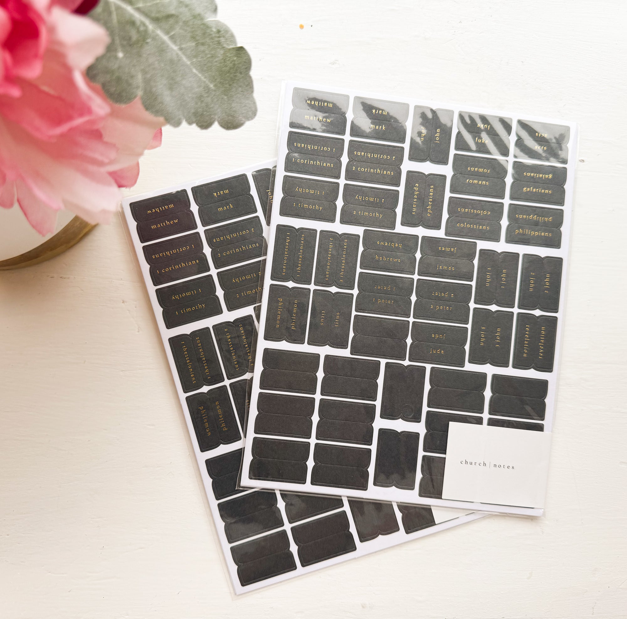 Church|Notes Grey Bible Tabs - FINAL SALE