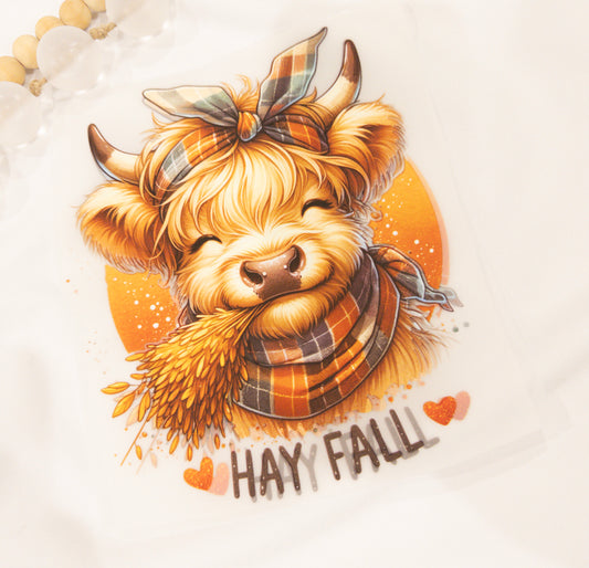 Hay Fall | Toddler/Youth Print