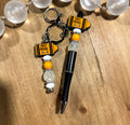 First Grade Crayon Pen/Bar keychain Set