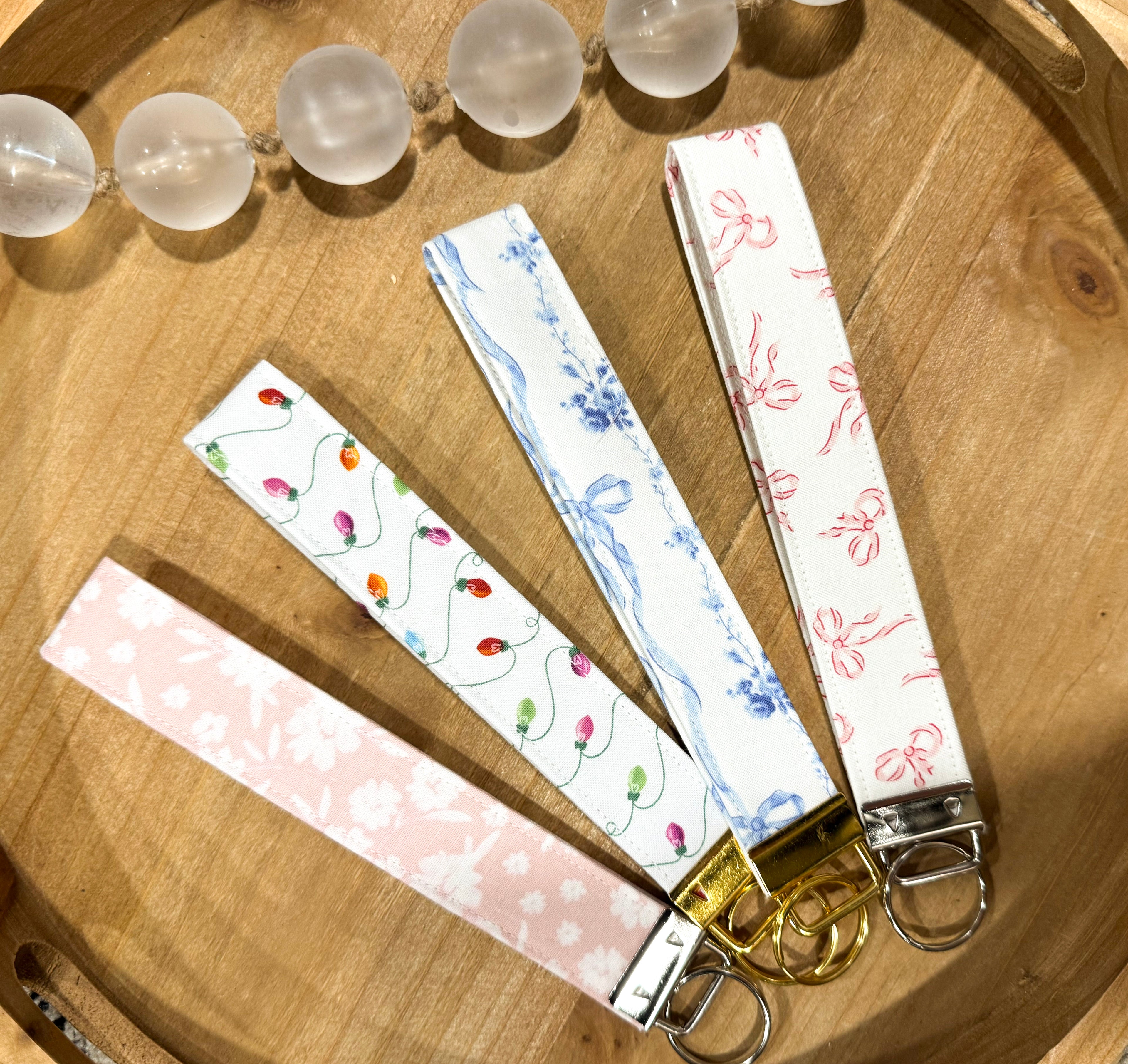 Holiday Sewn Key Fob