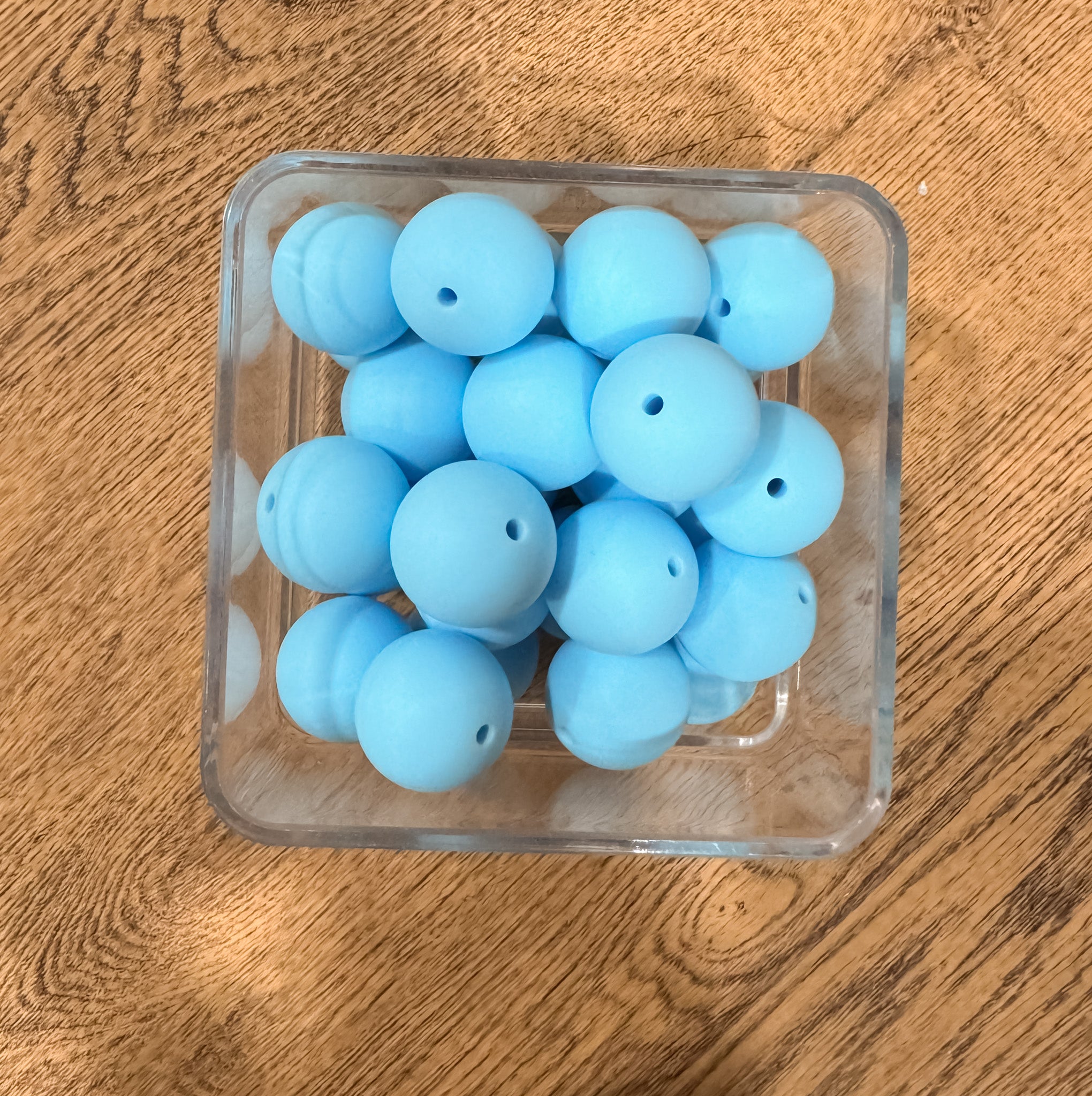 Baby Blue 19mm Bead [Single]