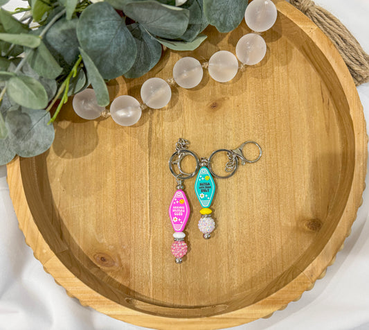 Motel Bar Keychain - FINAL SALE