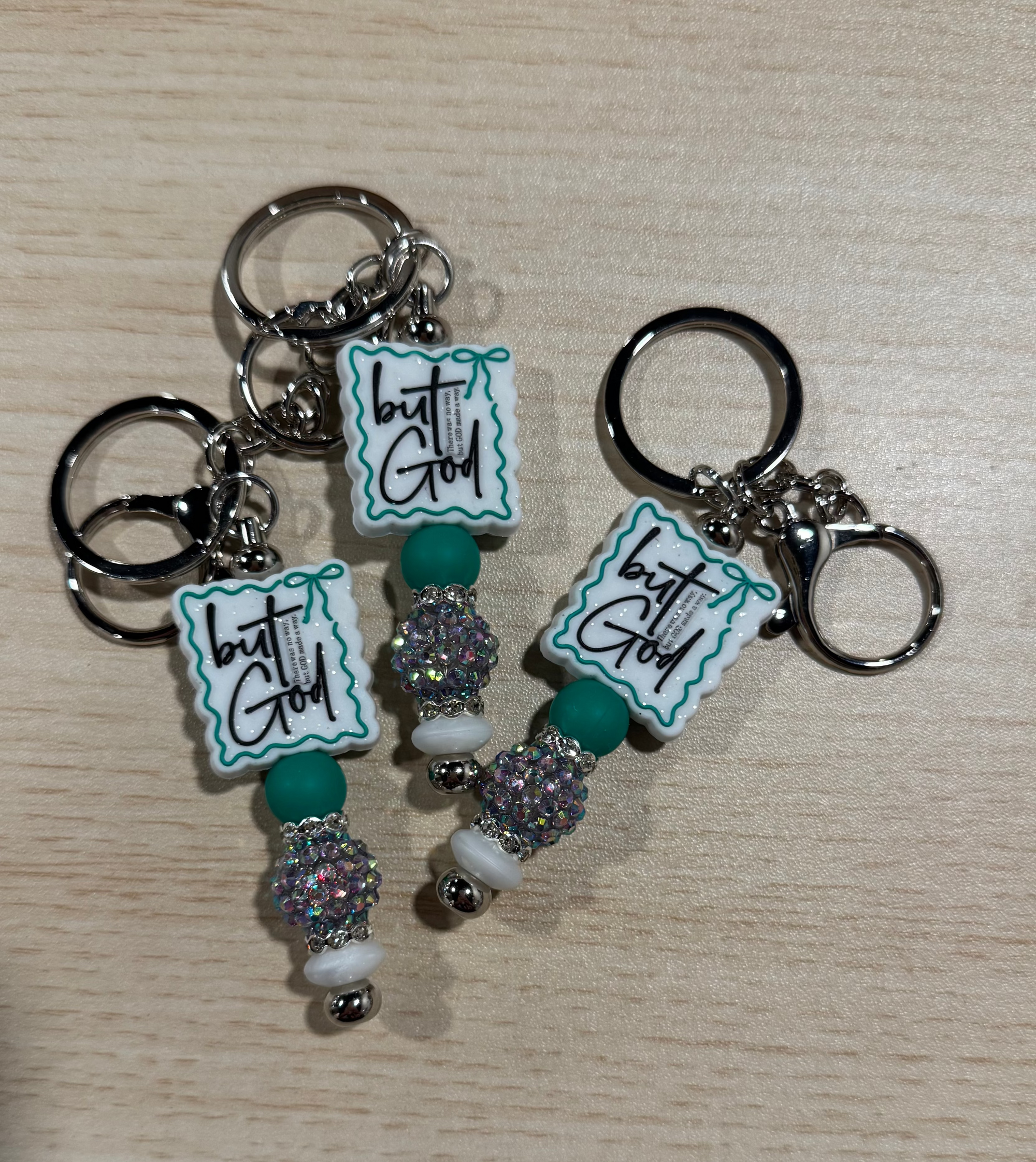 But GOD Bar Keychain
