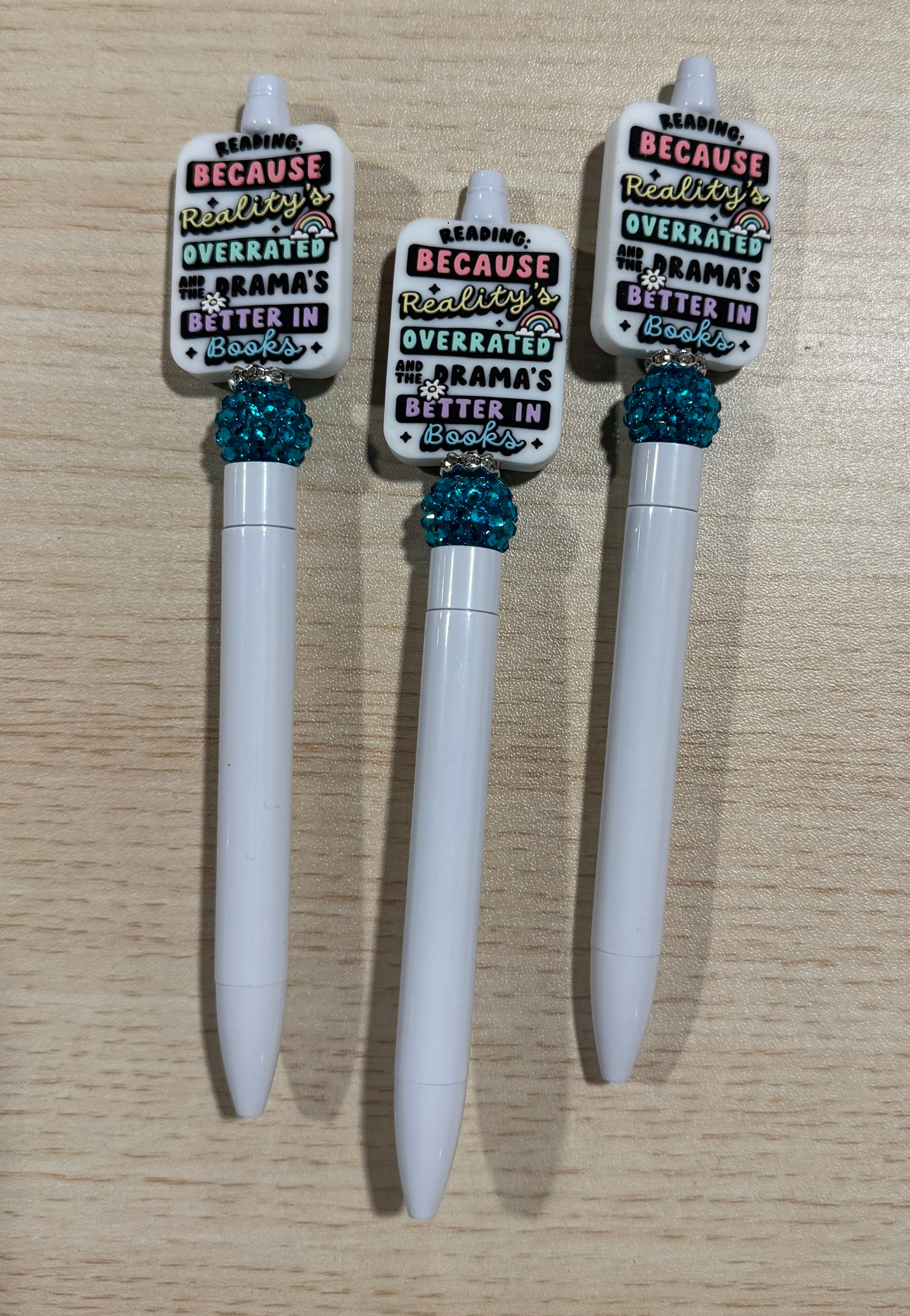 Because Reading Skinny Pen