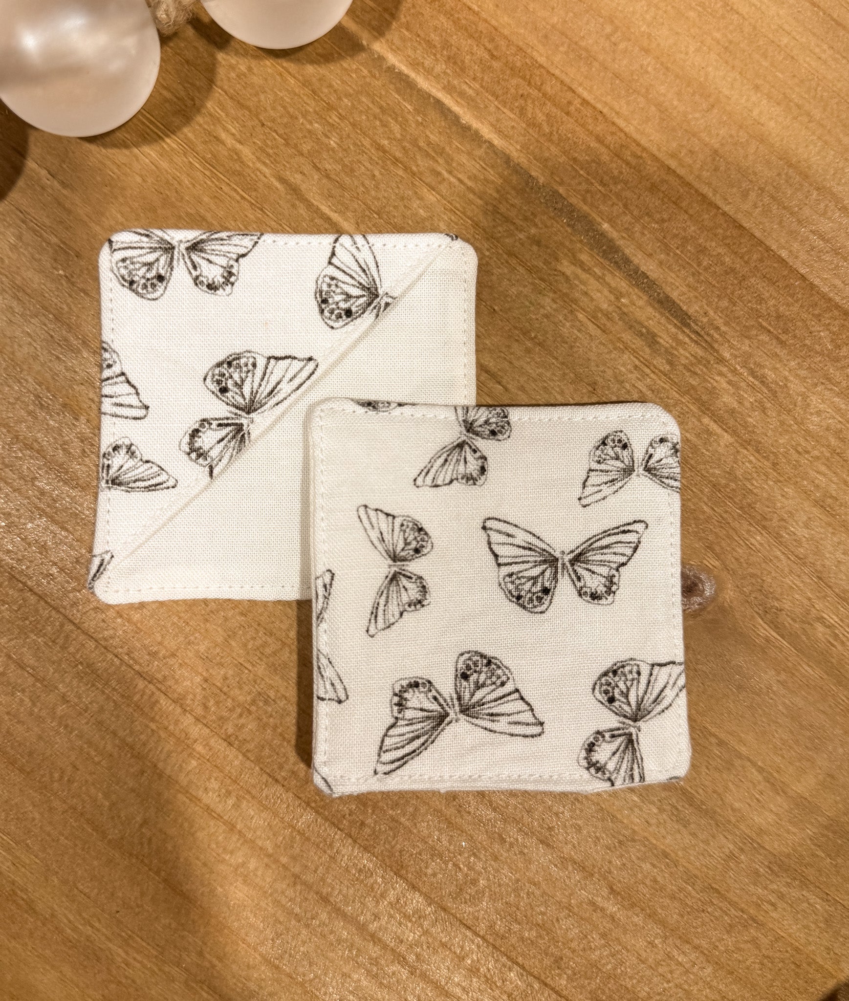 Butterfly Sewn Corner Bookmark