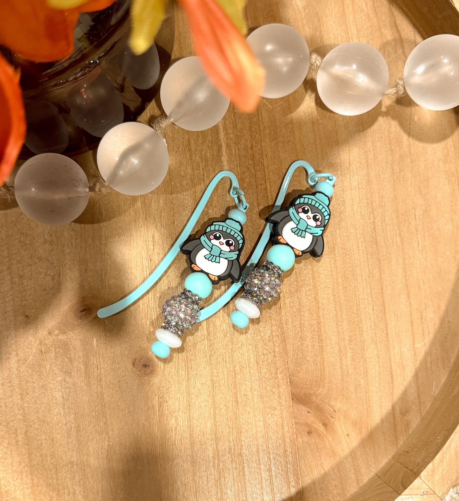 Winter Penguin Bookmark