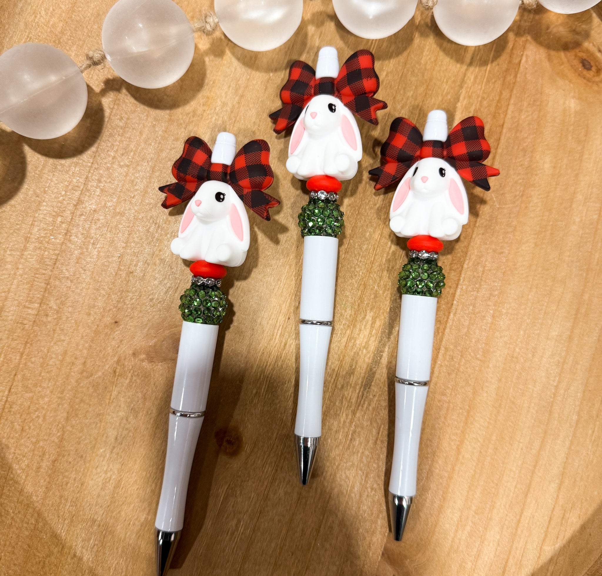 Christmas Bunny Refillable Pen