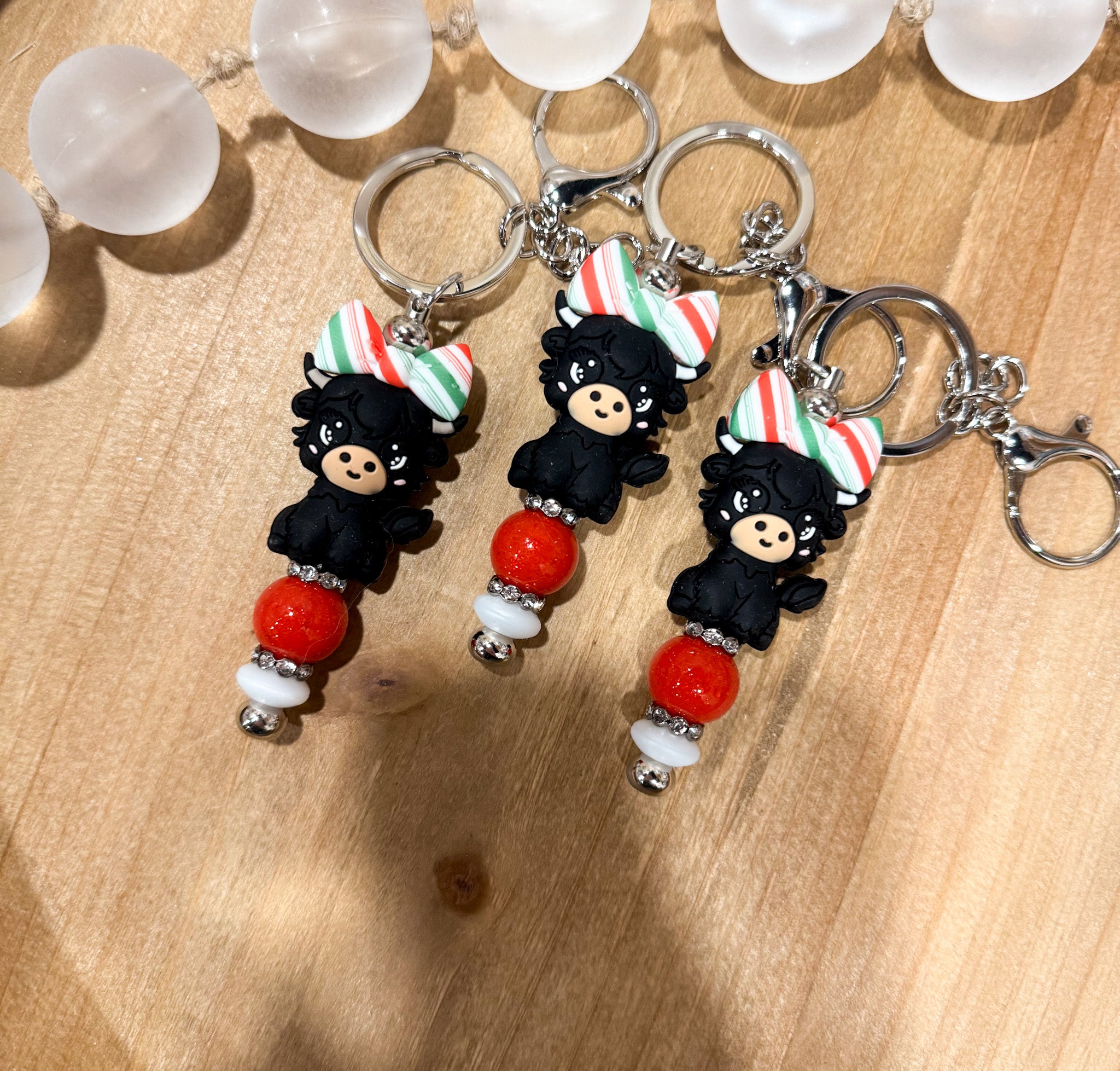 Black Highland Bar Keychain