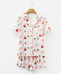 White Christmas Spirit Pajama Set - FINAL SALE