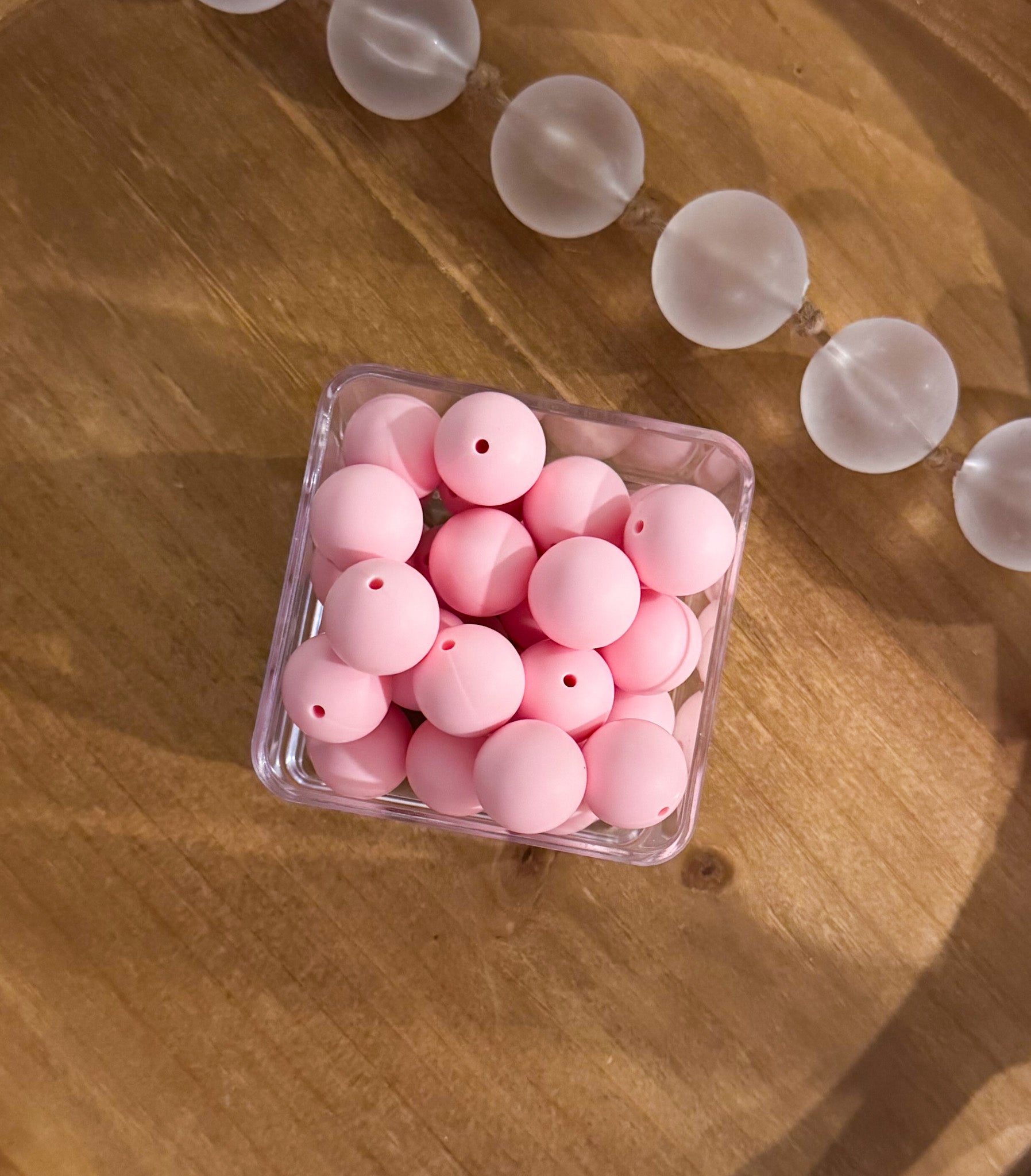 Soft Pink 19mm Bead [Single]