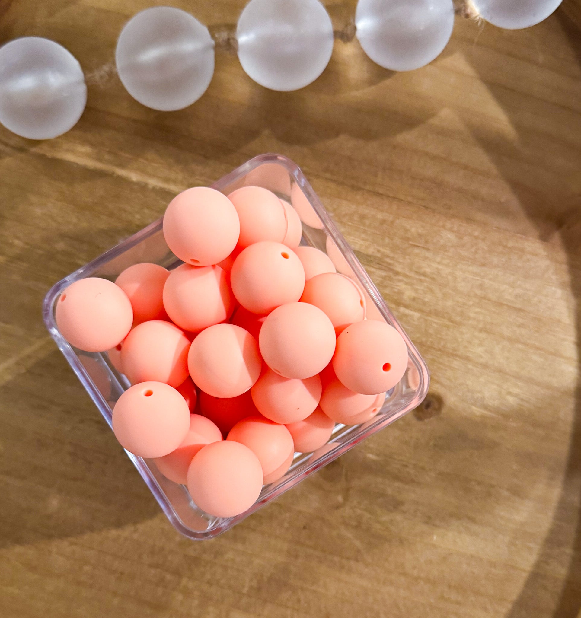 Peachy Dreams 19mm Bead [Single]