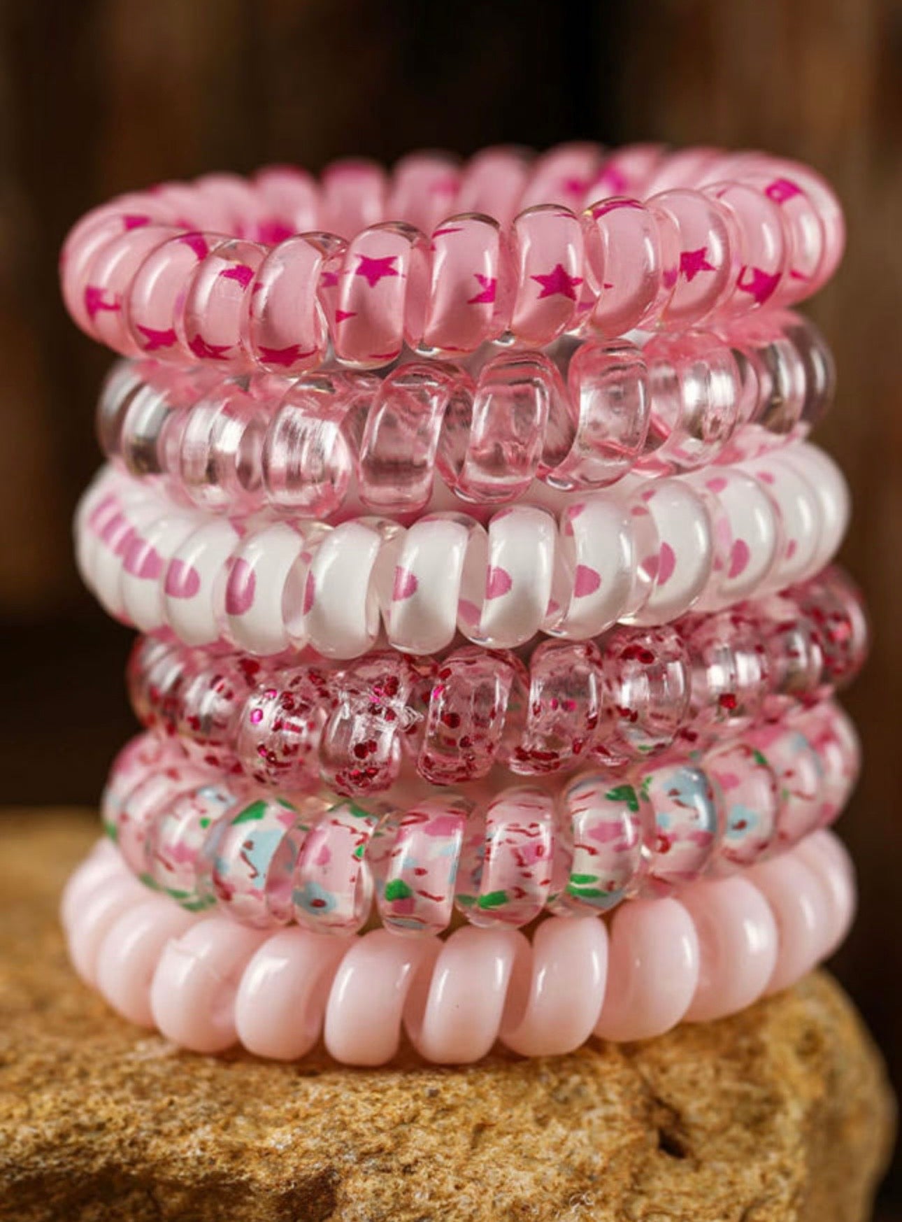 Phone Cord Scrunchie Pack