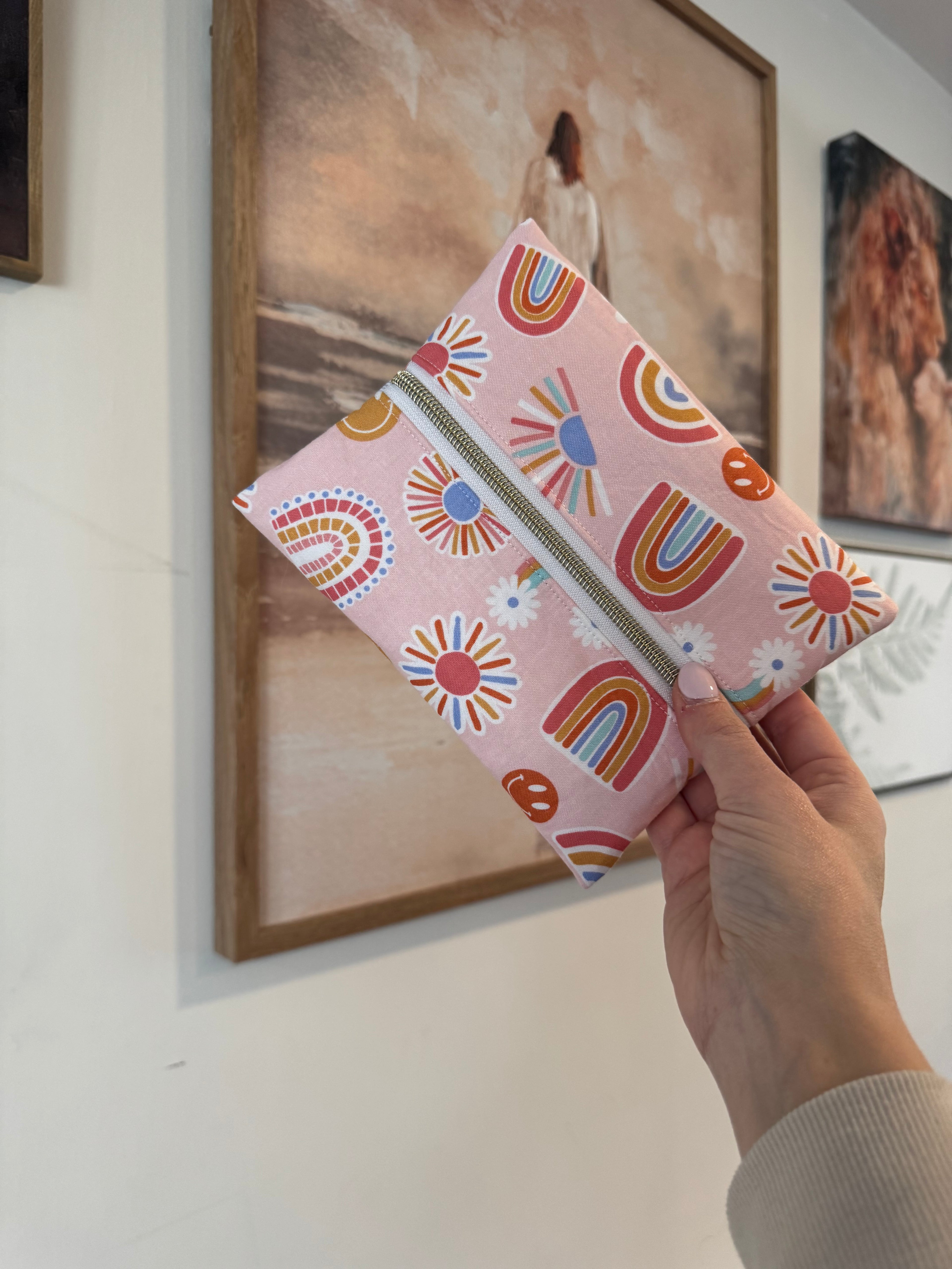 Rainbow and Smiley Book Buddy
