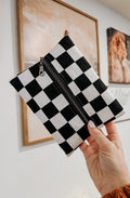 Black Checkered Book Buddy