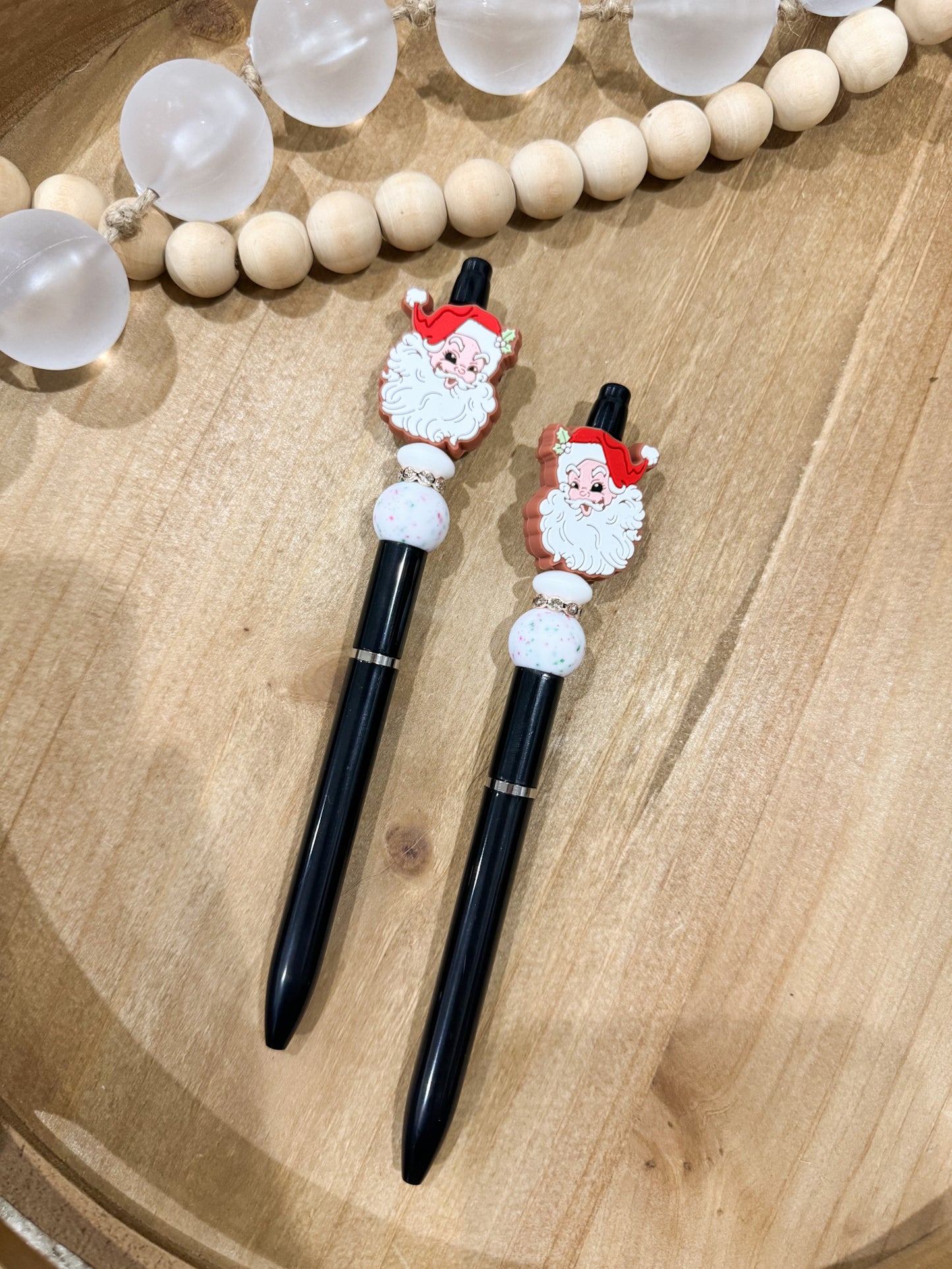 Red Santa Non-Refillable Pen