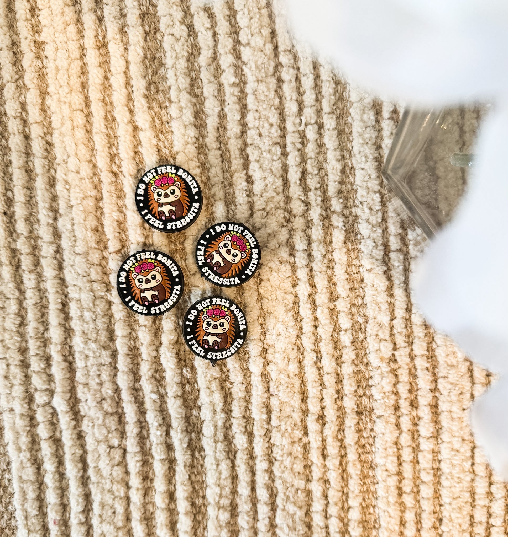 I do not Feel Bonita, I feel Stressita Focal Bead-SINGLE