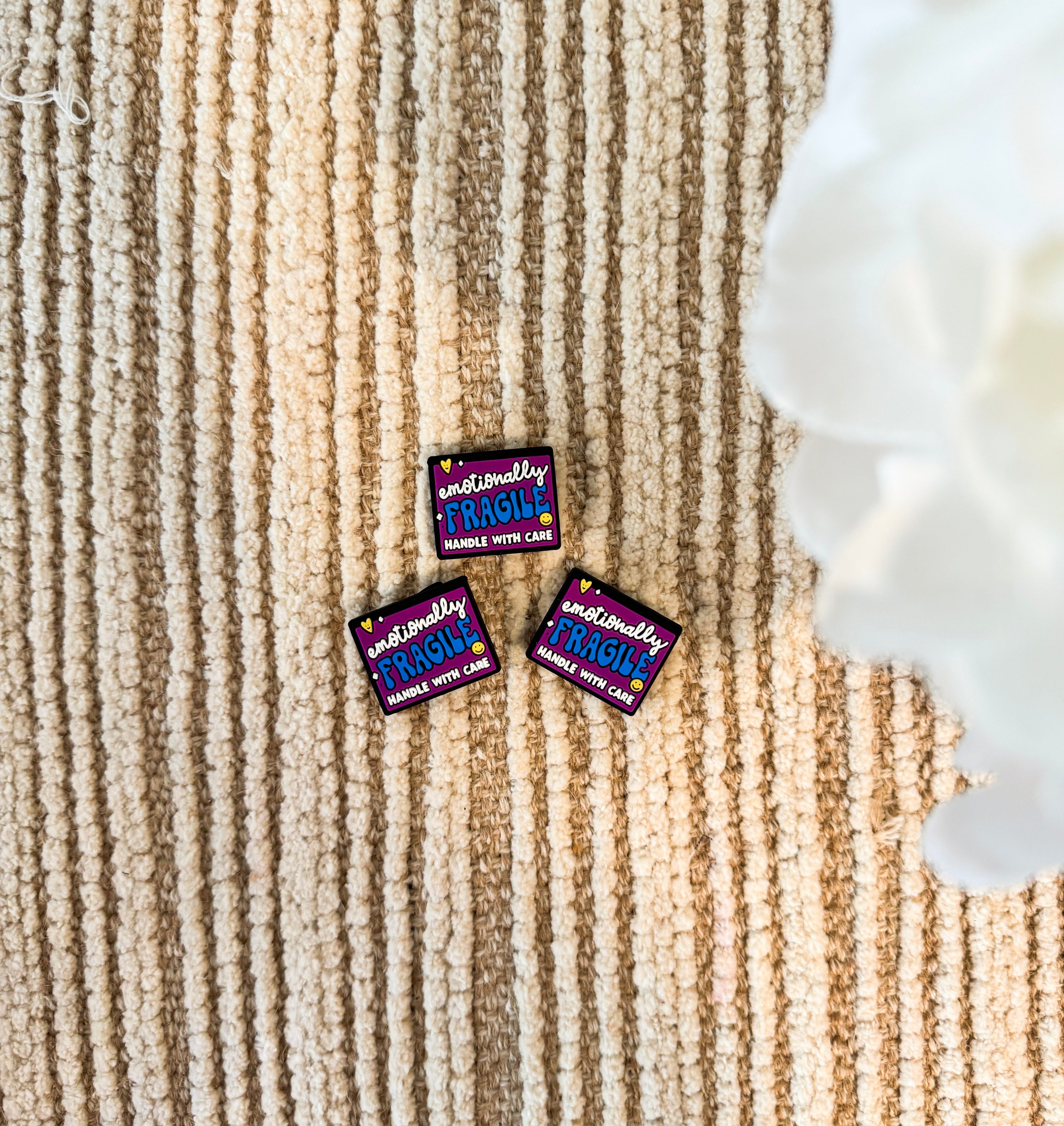 Emotionally Fragile Handle With Care [Single] Focal Bead