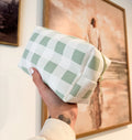 Green Gingham Boxy Bag