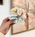Pastel Rainbow Scrunchie