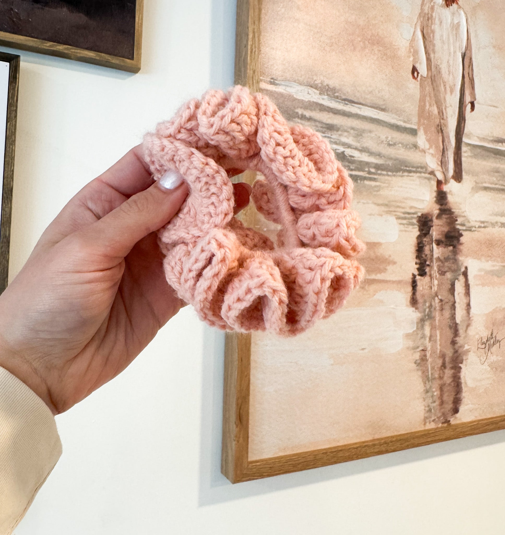 Peachy Scrunchie