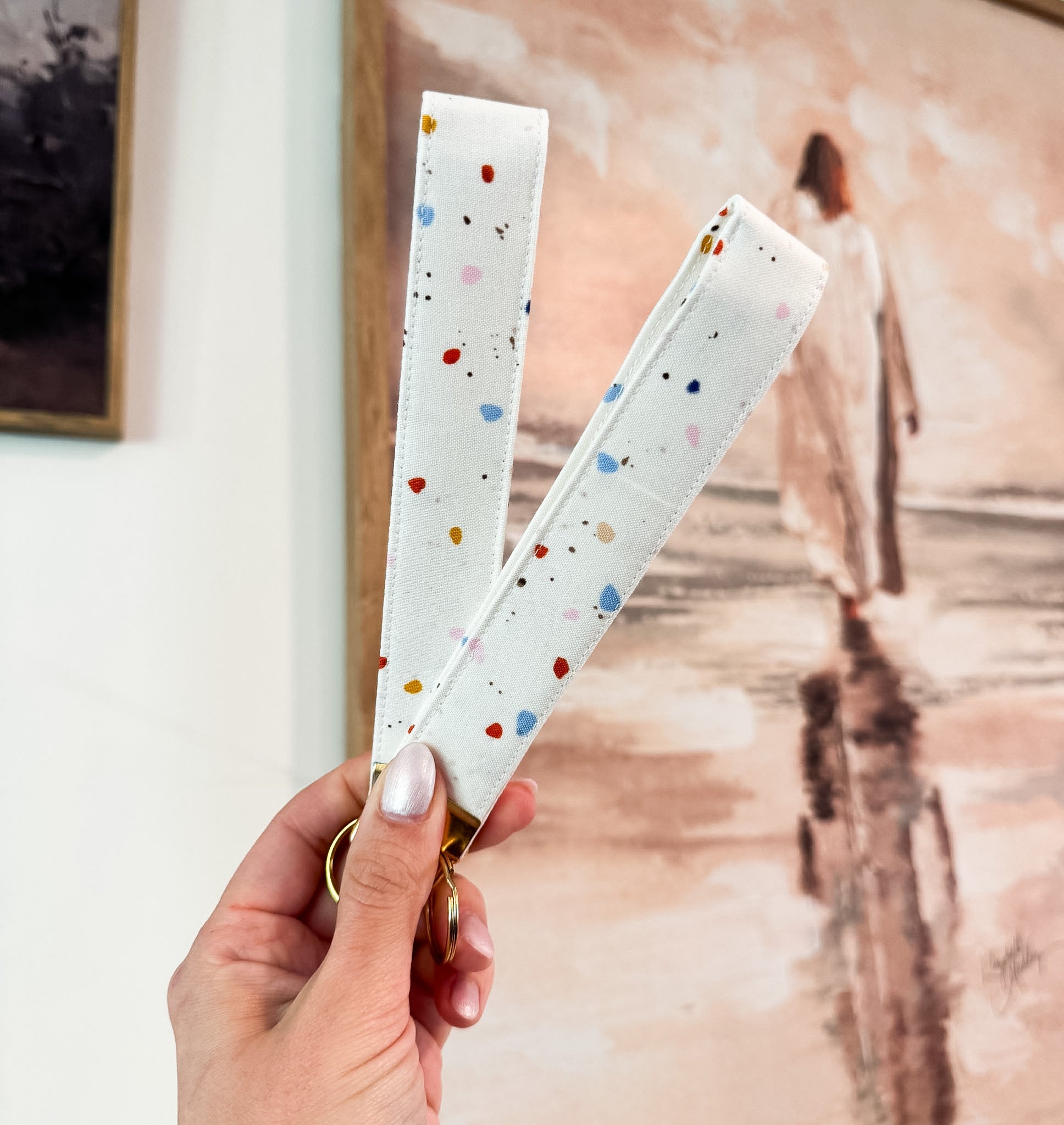 Terrazzo Key Fob