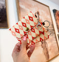 Peachy Aztec Card Holder